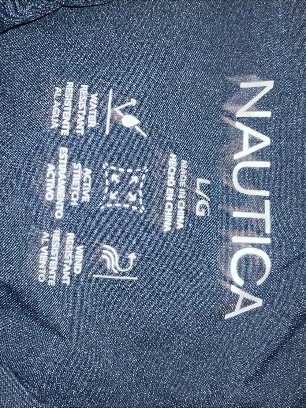 Nautica nwot Puffer jacket , men’s size large , gray